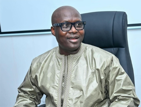 Abdoulaye Fall, président de la Fédération sénégalaise de football (FSF)