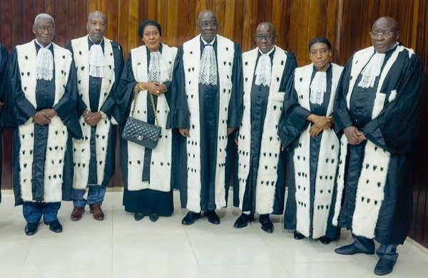 Les juges du Conseil constitutionnel du Sénégal Les juges du Conseil constitutionnel du Sénégal