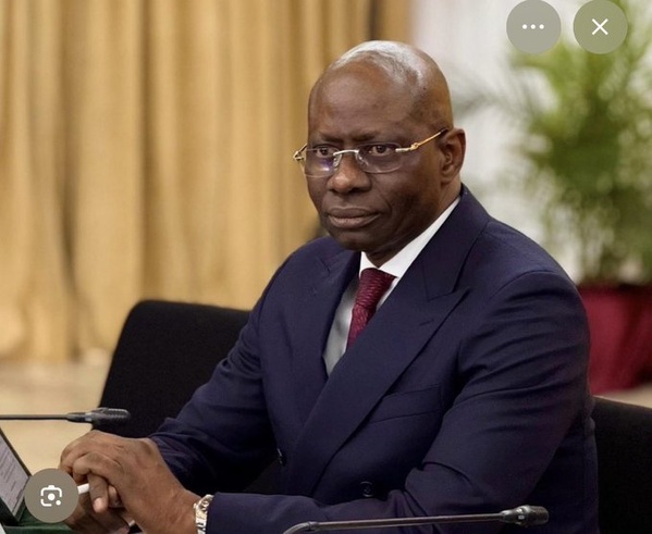 Boubacar Camara, ministre sénégalais de l'Enseignement supérieur, de la Recherche et de l'Innovation
