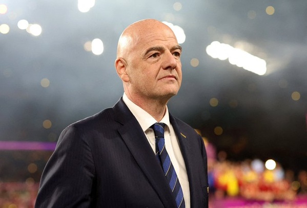 L'Italien Gianni Infantino, président de la FIFA