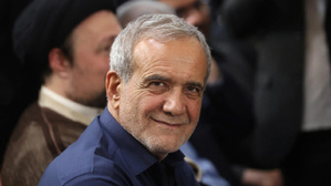 Le Président iranien Massoud Pezeshkian Le Président iranien Massoud Pezeshkian