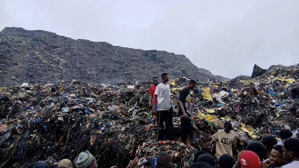 La décharge à ciel ouvert de Dar-Es-Salam à Conakry, lieu du drame