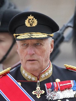 Le roi défunt Harald de Norvège