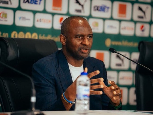 Patrick Vieira, nouveau selectionneur des Lions de la Teranga Patrick Vieira, nouveau selectionneur des Lions de la Teranga