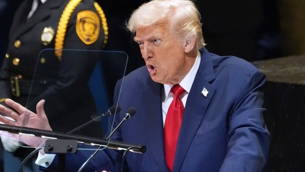 Donald Trump à l'ONU le 22 decembre 2026 Donald Trump à l'ONU le 22 decembre 2026