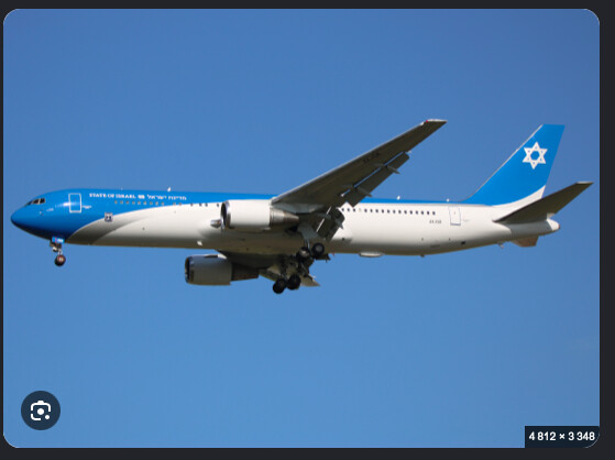"Les ailes de Sion", l'avion du premier ministre d'Israël (capture d'écran)