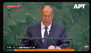 Serguei Lavrov (capture d'écran) Serguei Lavrov (capture d'écran)