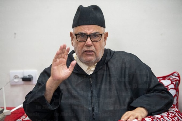 Abdelilah Benkirane, chef du PJD