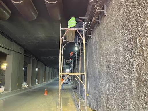 Le tunnel de Soumbédioune sur la Corniche-ouest de Dakar