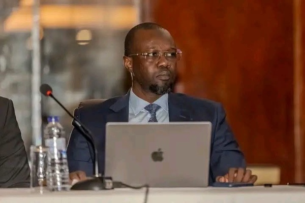 Ousmane Sonko, président de Pastef