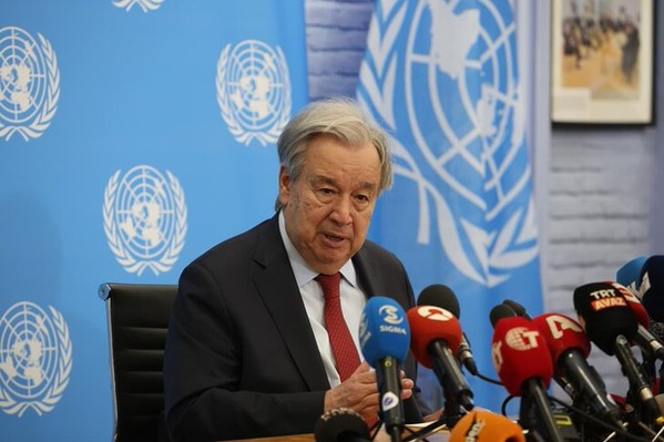 Antonio Guterres, secrétaire général des Nations unies