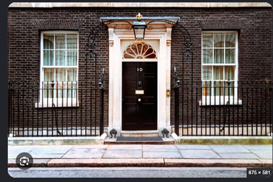 Le 10 Downing Street, résidence du Premier ministre britannique