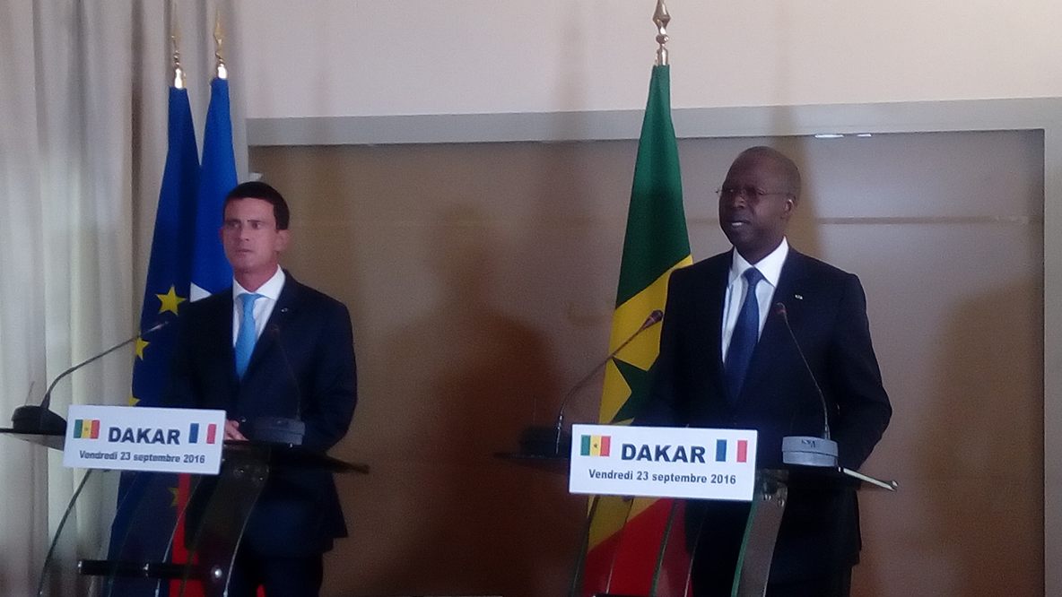 MANUEL VALLS : La France entend être un "partenaire de référence" pour le Sénégal