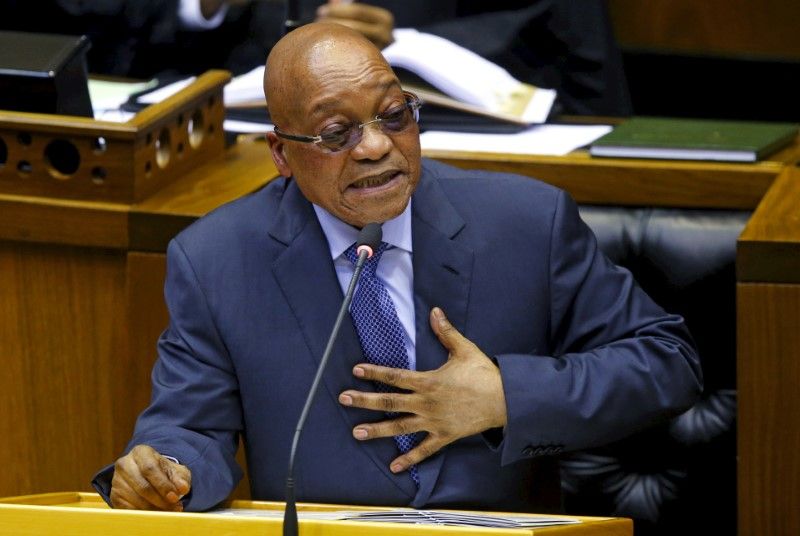 Echec d'une motion de censure contre Jacob Zuma