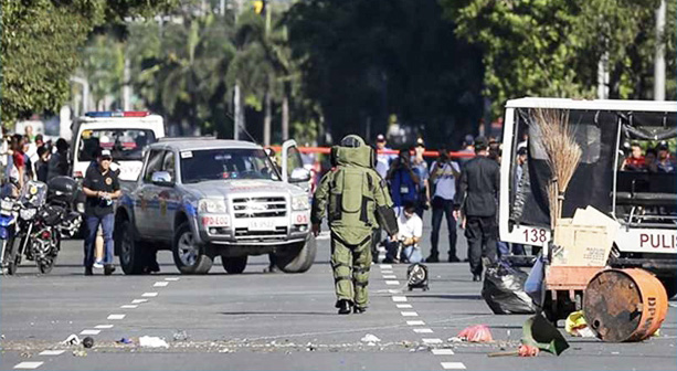 Une bombe neutralisée près de l'ambassade US à Manille