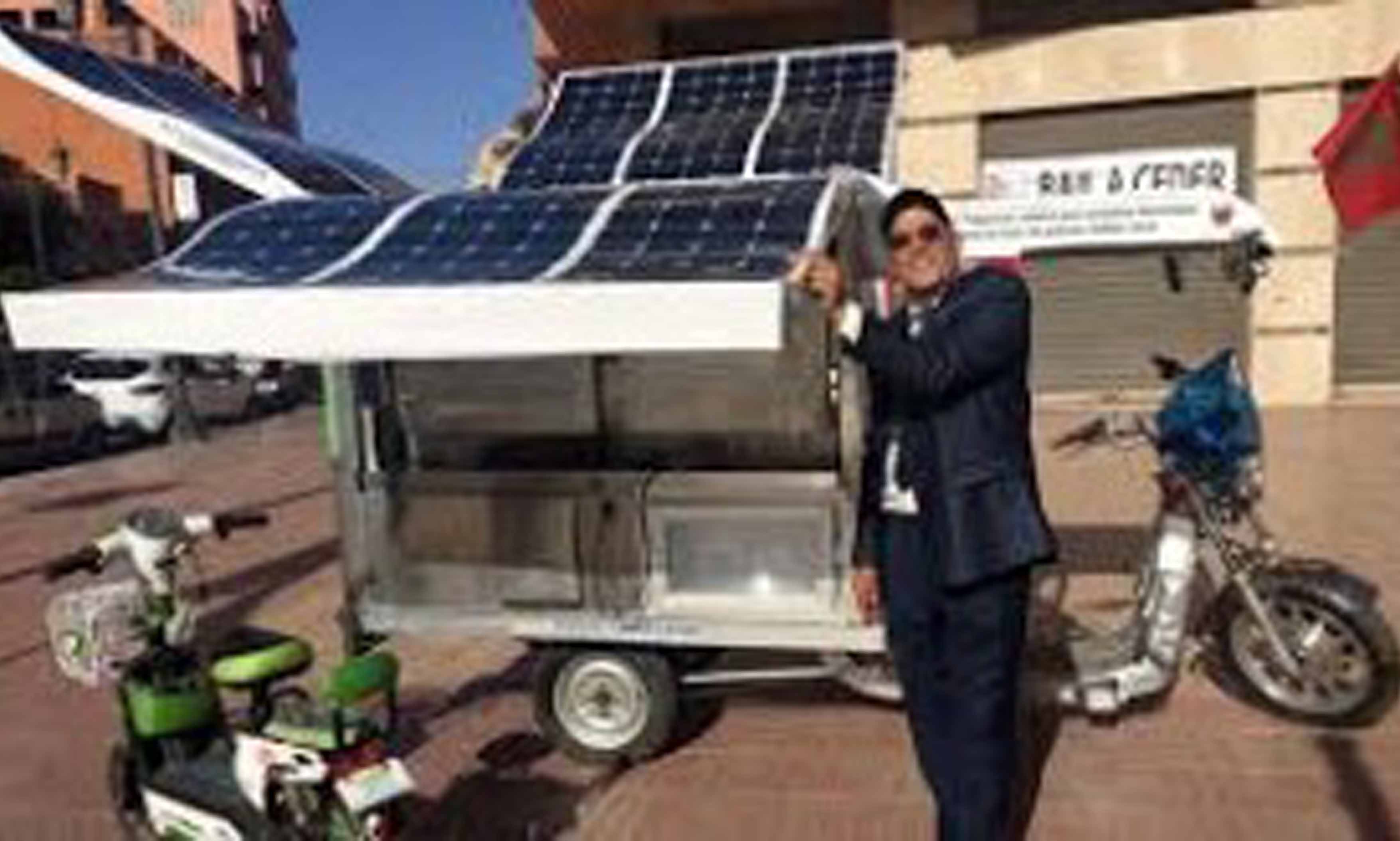 Le premier triporteur solaire marocain voit le jour