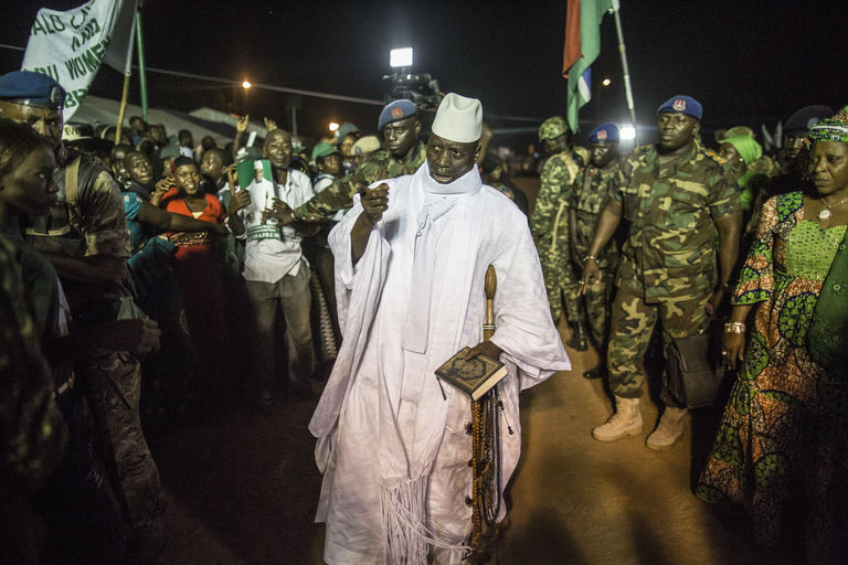 JAMMEH : « Nous défendrons notre pays, la Gambie, contre toute agression »