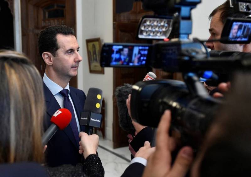 Le discours de Fillon est le "bienvenu", dit Bachar Al-Assad