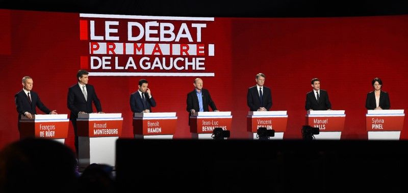 Les désaccords Valls-Hamon au cœur du 2e débat de la primaire