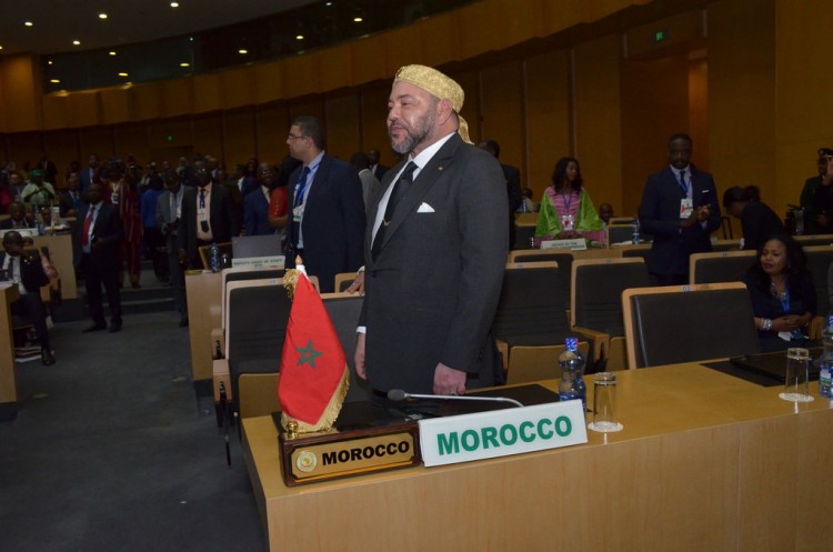 Mohammed VI au siège de l'UA, après 33 ans d'absence du Maroc : « il est bon le jour où l’on rentre chez soi. »
