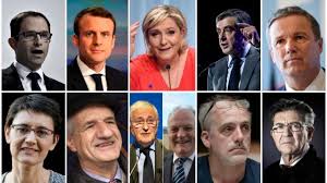 Les onze candidats à l'élection présidentielle