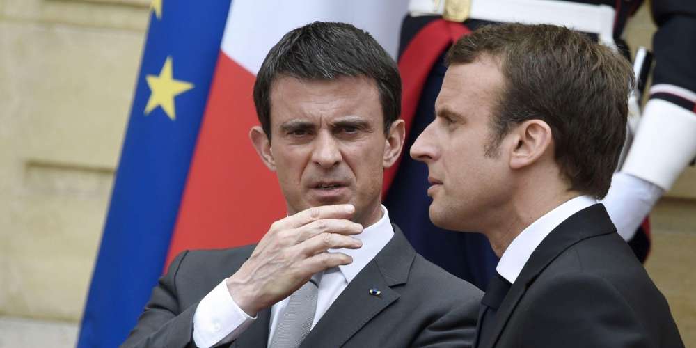 Valls et ses soutiens divisés à propos de Macron