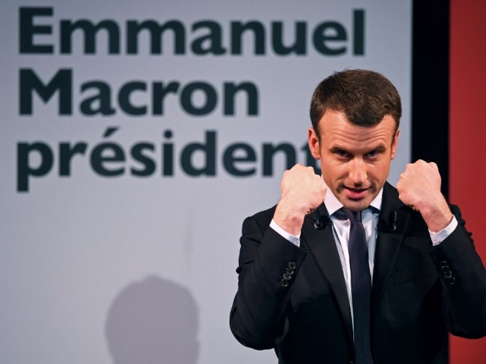 Emmanuel Macron, 8e Président de la 5e République Française. "Une nouvelle page s'ouvre."