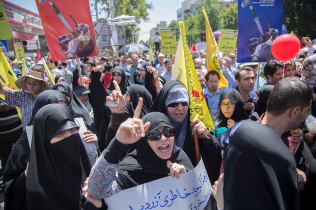 Iran: slogans anti-saoudiens à Téhéran pour la "Journée de Jérusalem"