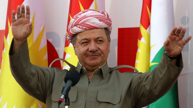 Massoud Barzani, le président du Kurdistan irakien