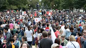 Manifestation à Washington pour une plus grande justice raciale