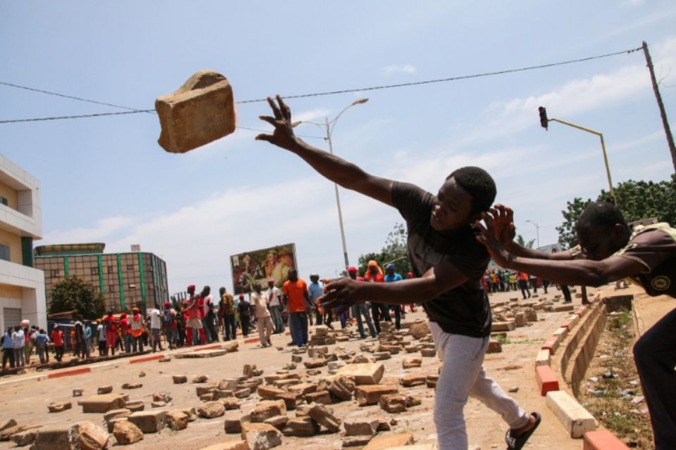 Les manifestations s'achèvent sous tension au Togo