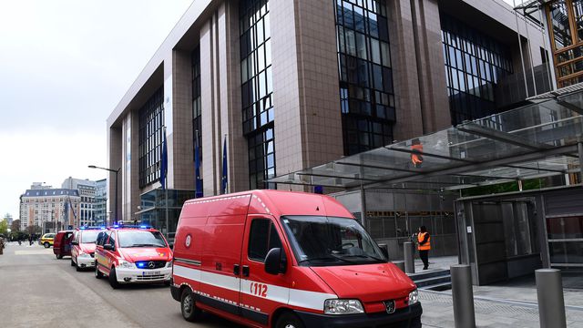 Quinze personnes intoxiquées dans un bâtiment de l'UE à Bruxelles