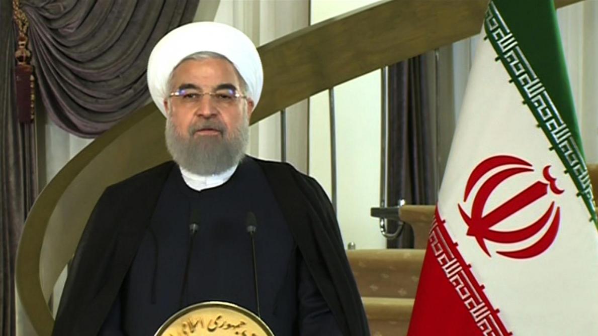 Pour Rohani, les Etats-Unis sont "plus seuls que jamais contre le peuple iranien"