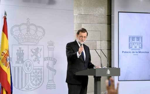 Espagne: Rajoy destitue le gouvernement catalan au bord de la sécession