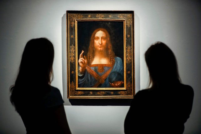 Record pour un de Vinci adjugé 450,3 millions de dollars