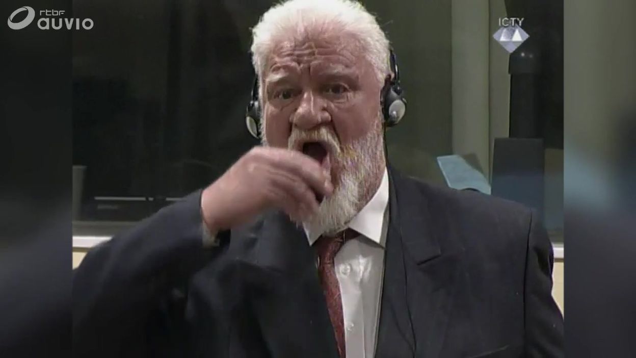 La Croatie sous le choc de la mort en direct de Praljak