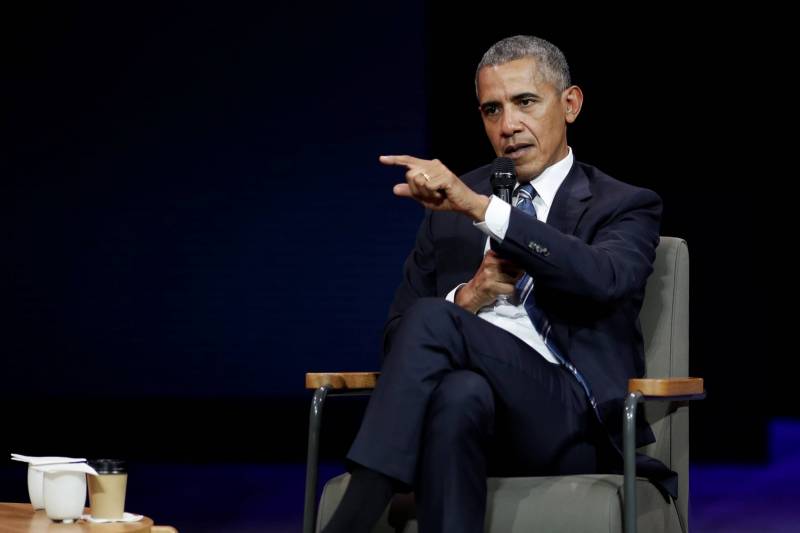 A Paris, Barack Obama déplore l'absence américaine sur le climat