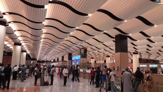 Aéroport Blaise Diagne, inauguré le 7 décembre 2017.
