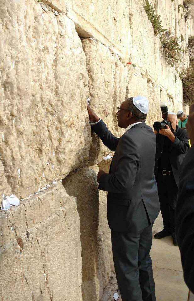 Sidiki Kaba, allégeance publique au Sionisme