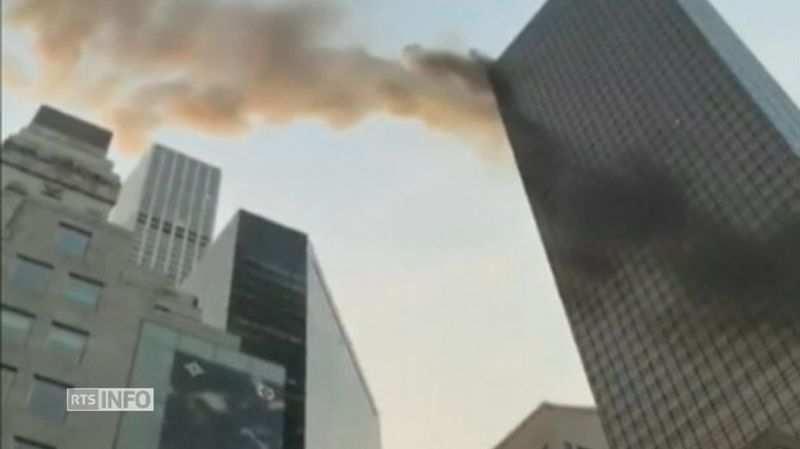 New York : un incendie à la Trump Tower fait un mort et 4 blessés pompiers