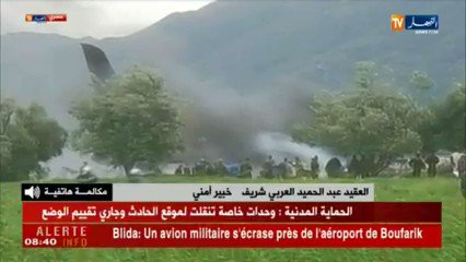 Algérie: 257 morts dans le crash d'un avion militaire