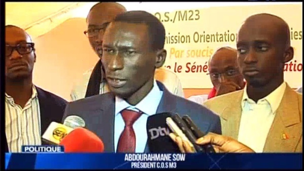 Abdourahmane Sow, président du COS/M23