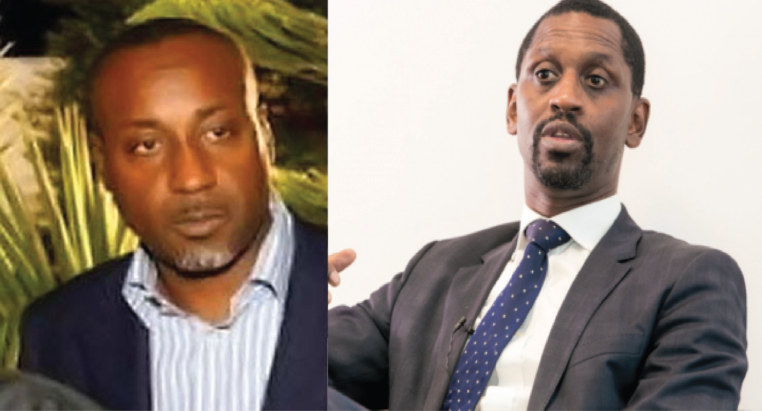 Entre Yerim Sow (g) et Kabirou Mbodj, la bataille semble avoir pris fin.