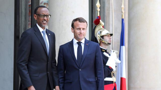 Macron prône des relations "apaisées" avec le Rwanda