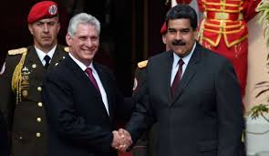 A Caracas, le Cubain Diaz-Canel serre les rangs face à "l'impérialisme"