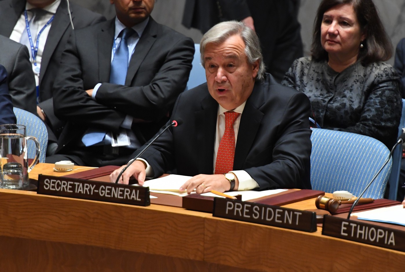 Antonio Guterres, le secrétaire général des Nations-Unies
