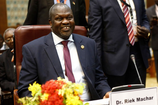 Soudan du Sud: le chef rebelle Riek Machar va retrouver son poste de vice-président (médiateurs)