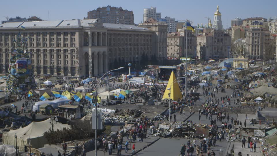 Kiev, la place mythique du Maidan