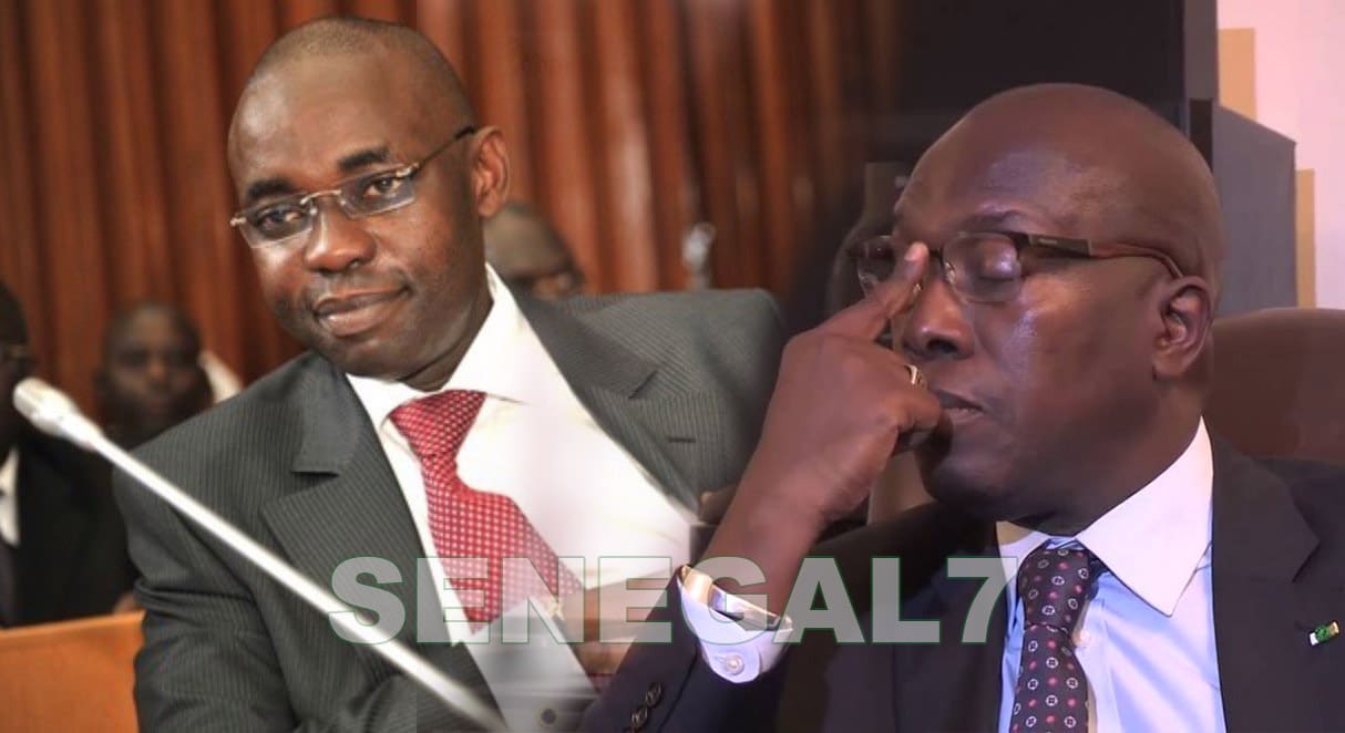 Samuel Sarr (à d.) et Souleymane Ndéné Ndiaye