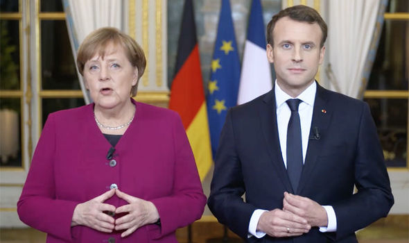 Merkel et Macron